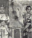students at Maharishi Vidya Mandir in India celebrate Guru Purnima
