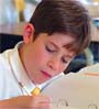 child in class