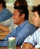 Students enjoying class