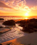 ocean sunset