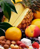 fruit and nuts
