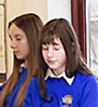 2 girls meditating