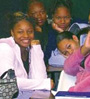 students smiling