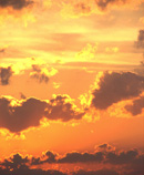 golden sky