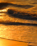 golden water