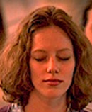 GIRL MEDITATING