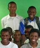 Students smiling