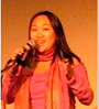 Girl at mic