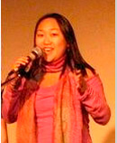 girl with mic