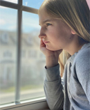 girl in window